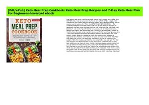 Simple Keto Diet Meal Plan
